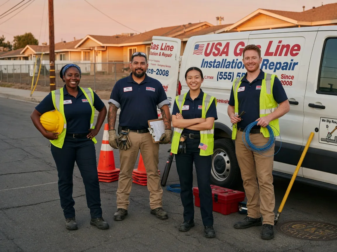 Gas Line Installation company in Turkey, TX